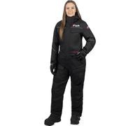 FXR Excursion Ladies One Piece Snowmobile Suit, black/white/red, size 8