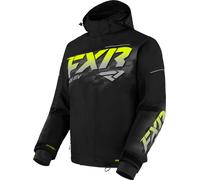 FXR Fuel 2023 Snowmobile Jacket, black/grey/yellow, size S