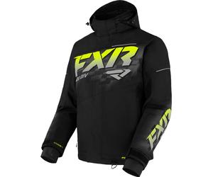FXR Fuel 2023 Snowmobile Jacket, black/grey/yellow, size S