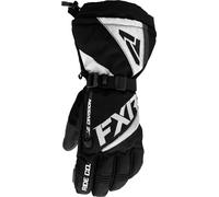 FXR Fusion Ladies Snowmobile Gloves, black-white, size M for Women