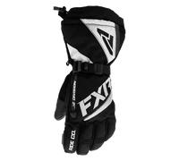 FXR Fusion Ladies Snowmobile Gloves, black-white, size XS for Women