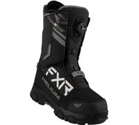 FXR Helium BOA Snowmobile Boots, black/white, size 38