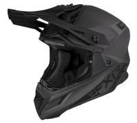 FXR Helium Carbon 2023 Motocross Helmet, black, size XS