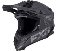 FXR Helium Carbon Motocross Helmet, black-grey, size L for Men