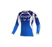 FXR Helium Edge Motocross Jersey, white-blue, size 2XL for Men
