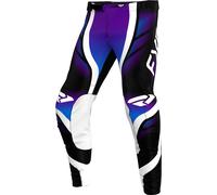 FXR Helium Infinity Motocross Pants, black-blue-purple, size 38 for Men