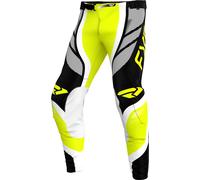 FXR Helium Infinity Motocross Pants, black-white-yellow, size 28 for Men
