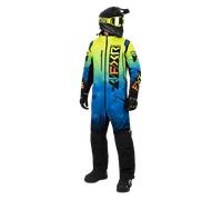 §FXR Helium Insulated Monosuit Blue-Hi Vis Fade-Inferno§