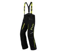 FXR Helium Lite Snowmobile Bib Pants, black-yellow, size S for Men