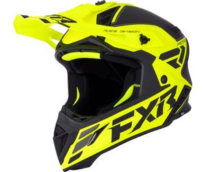 FXR Helium MX, motocross helmet XL Matt Black/Neon-Yellow