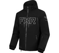 FXR Helium Pro 3-in-1 2025 Snowmobile Jacket, black/grey, size L