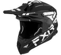FXR Helium Race Div MX Helmet Black/WhiteXS Black,White