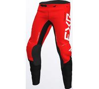 FXR Helium RaceDiv Motocross Pants, black-red, size 28 for Men
