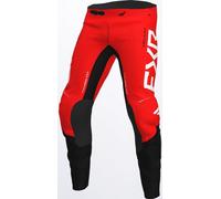 FXR Helium RaceDiv Motocross Pants, red/black, size 28