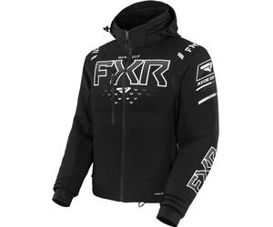 FXR Helium X 2-in-1 2023 Snowmobile Jacket, black/white, size XXL