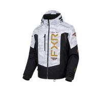 FXR Helium X 2-In-1 Snow Jacket 26 White Camo/GoldS White Camo,Gold