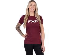 FXR Hydrogen Premium Women's T-Shirt MerlotS Merlot