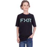 FXR Hydrogen Premium Youth T-Shirt Black/BermudaL Black,Bermuda