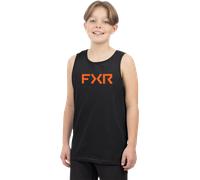 FXR Hydrogen Premium Youth Tank Top Black/OrangeL Black,Orange
