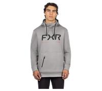 FXR Hydrogen Tech Pullover Hoodie 26 Grey/RedS Grey,Red