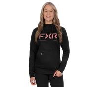 FXR Hydrogen Tech Pullover Women's Hoodie 26 Black/PinkS Black,Pink