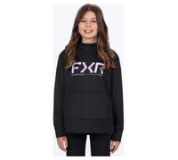FXR Hydrogen Tech Youth Hoodie Black/LavenderXL Black,Lavender
