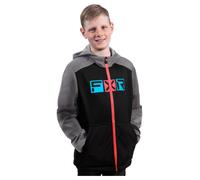 FXR Hydrogen Youth Jacket Black/Sky Blue/CoralS Black,Sky Blue,Coral