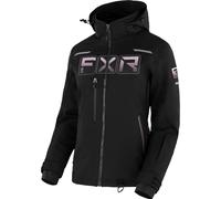 FXR Maverick 2-in-1 Ladies Snowmobile Jacket, black/purple, size 4