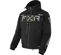 FXR Maverick 2-in-1 Snowmobile Jacket, black-grey-yellow, size XL for Men