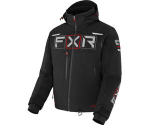 FXR Maverick 2-in-1 Snowmobile Jacket, black-red, size 2XL for Men