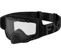 FXR Maverick Clear Bold Snowmobile Goggles, black, One size