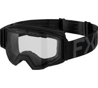FXR Maverick Clear Bold Youth Snowmobile Goggles, black, One size
