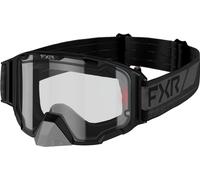 FXR Maverick Cordless Electric 2023 Motocross Goggles, black/grey, One size