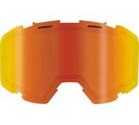 FXR Maverick Dual Youth mirrored Replacement Lens, orange mirror, One size