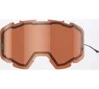 FXR Maverick Heated Dual Replacement Lens, brown, One size