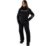 FXR Maverick Lite Ladies One Piece Snowmobile Suit, black/grey, size 6