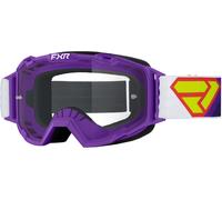 FXR Maverick Prime Graphic Motocross Goggles, black-white-red-purple for Men