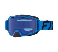 FXR Maverick Prime Snowmobile Goggles 26 Blue Blue