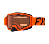 FXR Maverick Prime Snowmobile Goggles 26 Orange Orange
