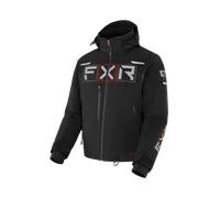 FXR Maverick 2-in-1 Snowmobile Jacket, black-red, size L for Men