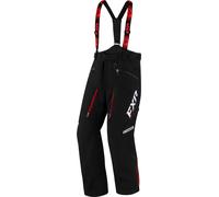FXR Mission FX 2023 Snowmobile Bib Pants, black-red, size L for Men