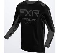 FXR Off-Road RaceDiv Motocross Jersey, black/grey, size L