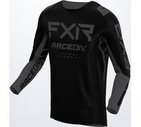 FXR Off-Road RaceDiv Motocross Jersey, black/grey, size XXL