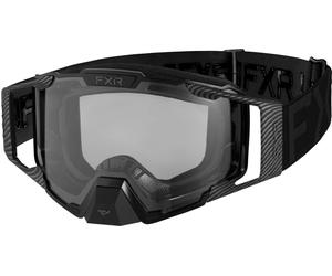 FXR Pilot Transition Photochromic Snowmobile Goggles, carbon/black, One size