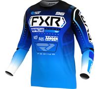 FXR Podium 2025 Motocross Jersey, blue/black/white, size XS