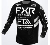FXR Podium Gladiator Motocross Jersey, black/white, size XS