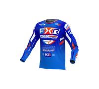 FXR Podium Gladiator MX Jersey Blue/White/Nuke RedM Blue,White,Nuke Red