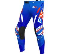 FXR Podium Gladiator Youth MX Trousers Blue/White/Nuke Red24 Blue,White,Nuke Red