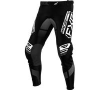 FXR Podium 2025 Motocross Pants, black-white, size 30 for Men