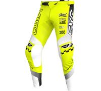 FXR Podium Youth Motocross Pants, black-yellow, size 26